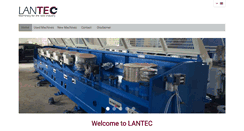Desktop Screenshot of lantec.be