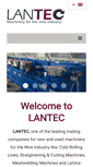 Mobile Screenshot of lantec.be